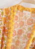 Vestido estilo kimono bohemio con cinturón Ashanti para mujer